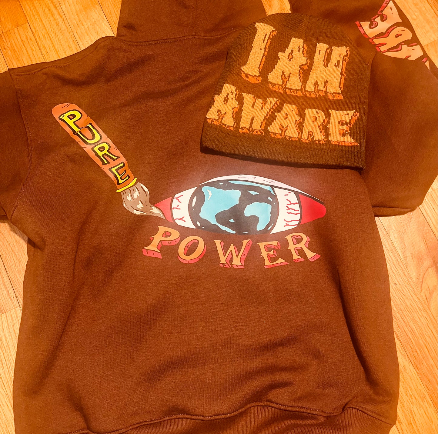 Pure Power Brown Sugar Hoodie