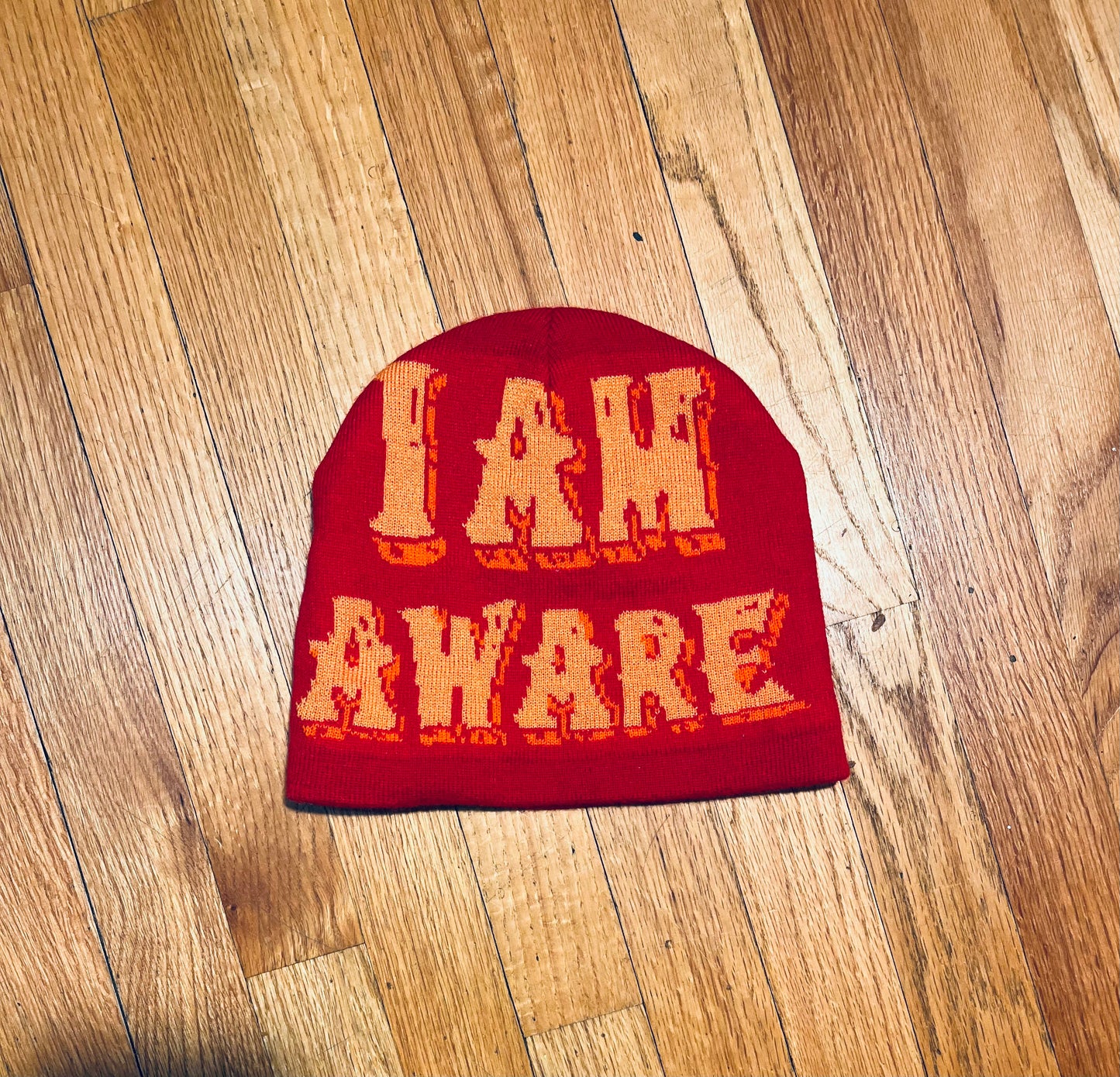 Pure Power Red Rose Beanie