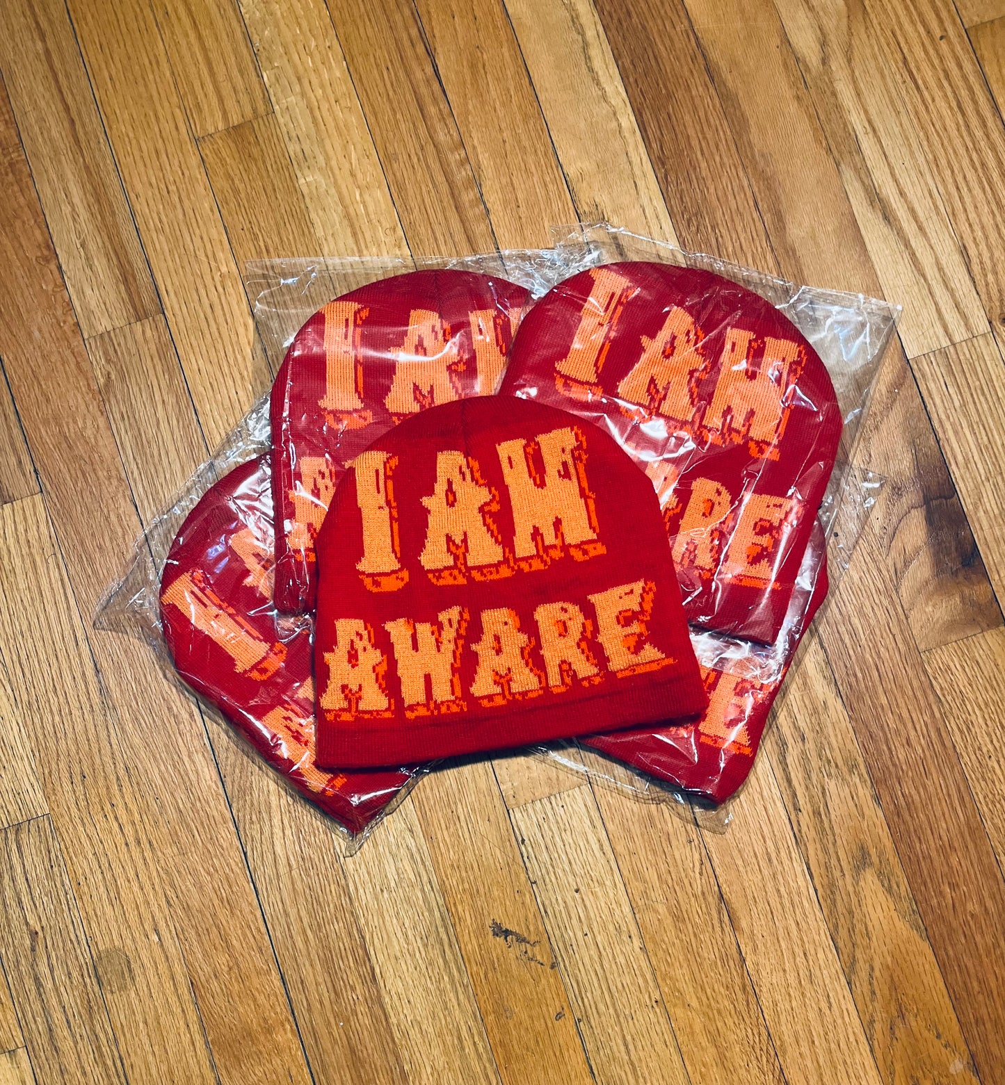 Pure Power Red Rose Beanie