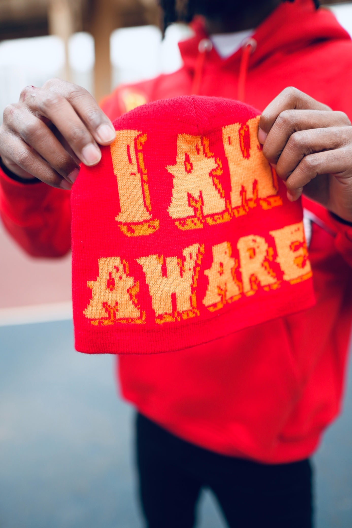 Pure Power Red Rose Hoodie